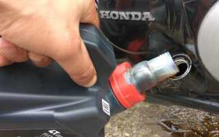 Хонда сб 400 сколько масла в двигателе