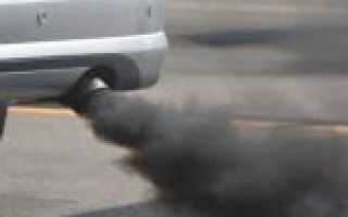 Бензиновый двигатель дымит черным дымом в чем причина