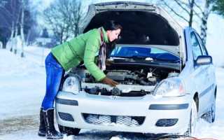 Как правильно запускать двигатель автомобиля в зимний период