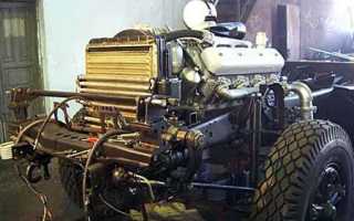 Как установить двигатель ямз 236 на камаз